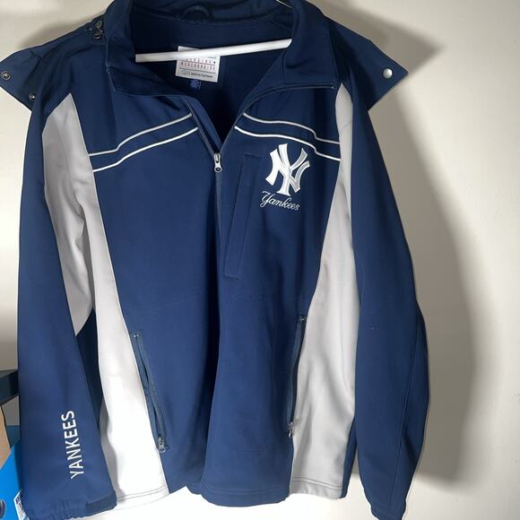 Yankee Jacket (genuine Merchandise)With Hood Size Large. - Picture 1 of 12